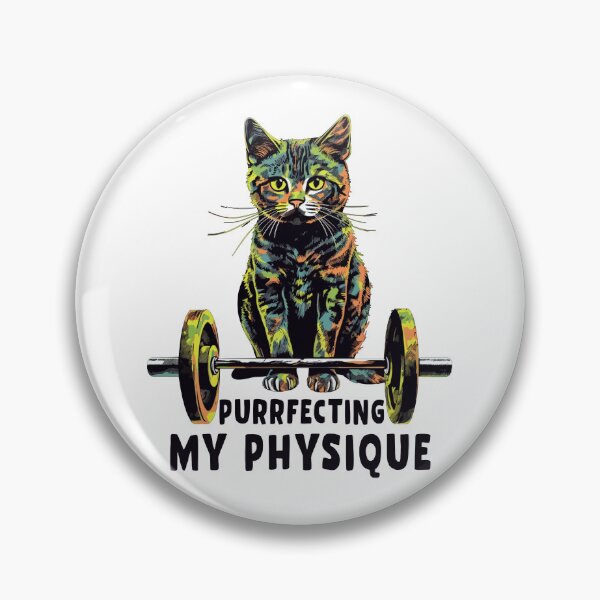 Item preview, Gym, Workout or Fitness Gift Funny Cat in a Gym designed and sold by KsuAnn.