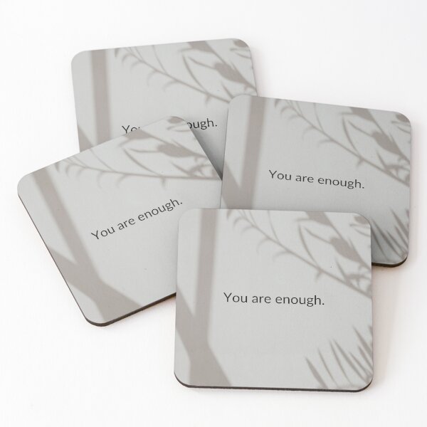Item preview, You Are Enough Quote  designed and sold by harshu77.
