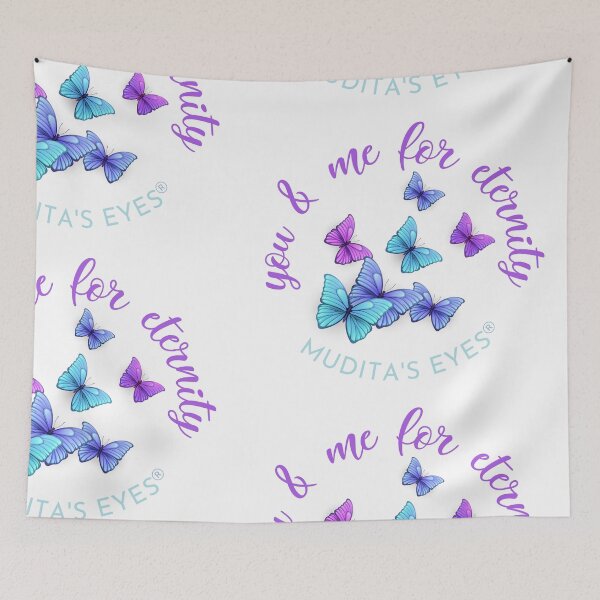 Item preview, Colorful " You and me for eternity" Divine  Soulmates & Twinflames Sticker designed and sold by MuditasEyes.