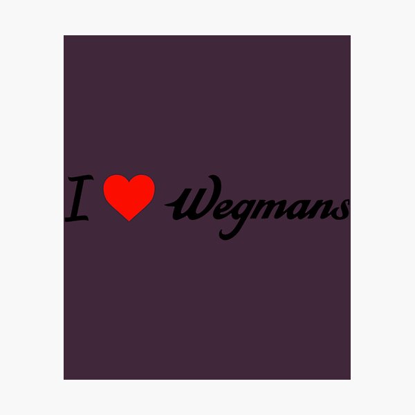 Vintage Wegmans Print 