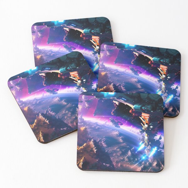 Item preview, Exploring the celestial panorama of planets and the universe designed and sold by PixieDustAIArt.