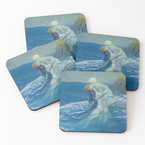 Item preview, The Mermaid by Howard Pyle designed and sold by Ethereal Amour.