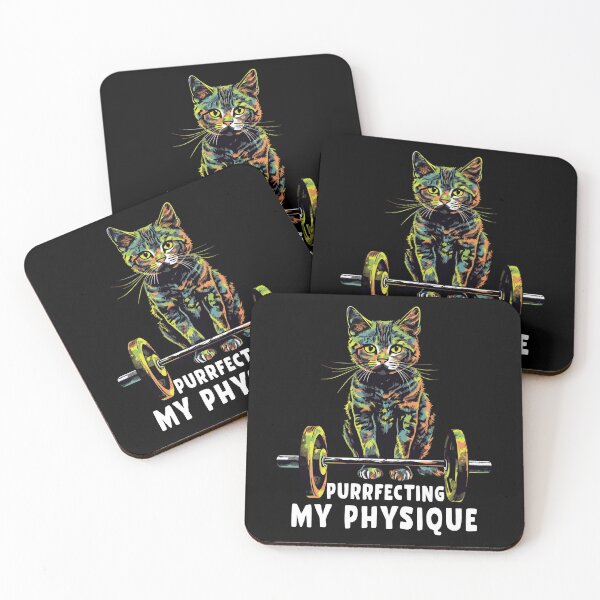 Artikelvorschau, Geschenk für Fitnessstudio, Workout oder Fitness. Lustige Katze im Fitnessstudio entworfen und verkauft von KsuAnn.