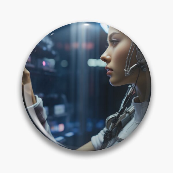 Item preview, Cybernetic Implant Technician - Human-Machine Integration Technician designed and sold by TheBrainArt.