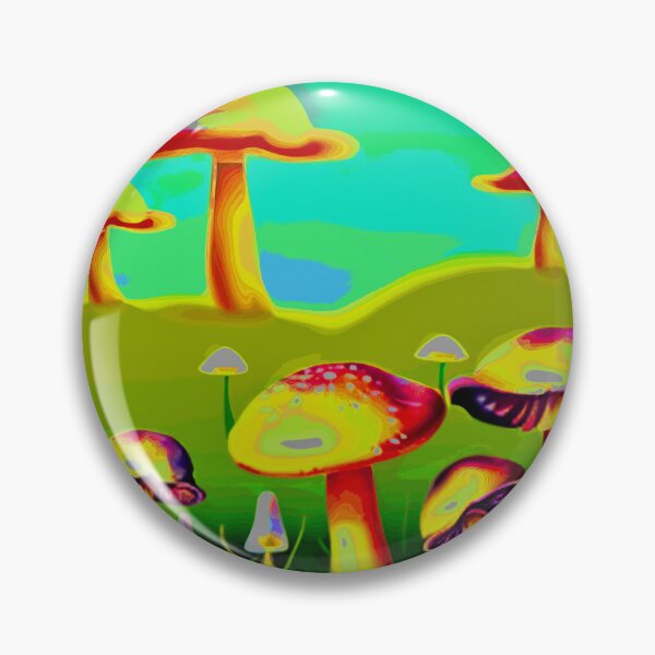Item preview, mushroom landscape 2023 tileartwork designed and sold by tileartwork.