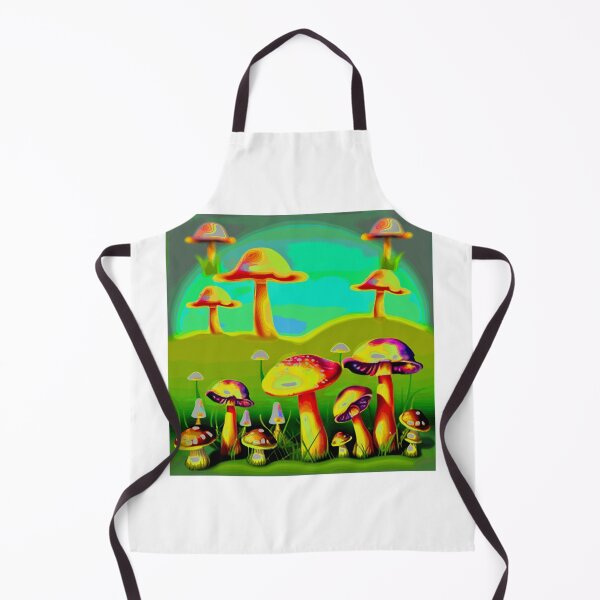 Item preview, mushroom landscape 2023 tileartwork designed and sold by tileartwork.