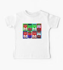 CAMPBELL SOUP : Warhol Style Collage Print Baby Tee