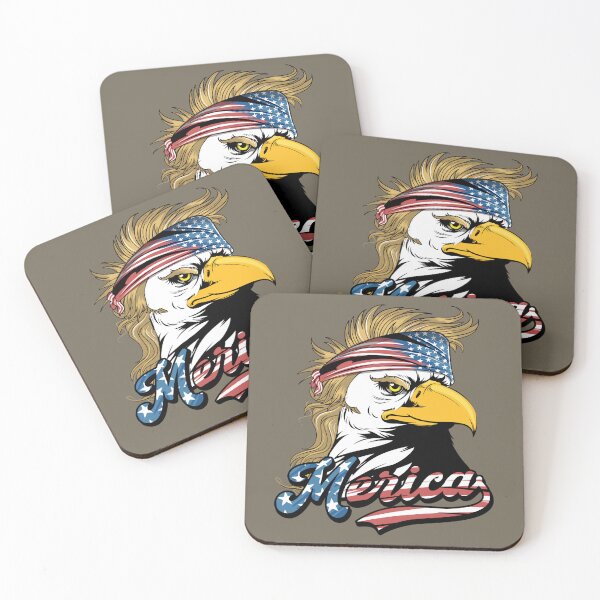 Item preview, Eagle Mullet Bandana 4th of July American Flag Merica 	 designed and sold by ttzhwftjv14.