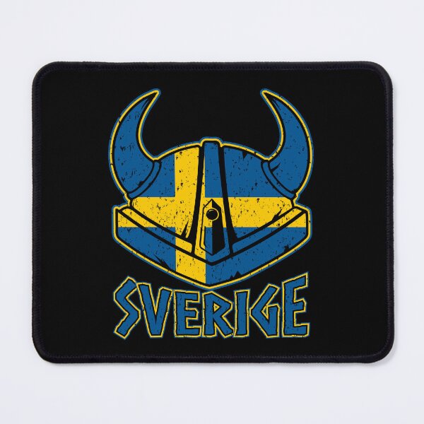 Item preview, Swedish Viking Helmet Gift Swedish Flag Viking designed and sold by DSWShirts.