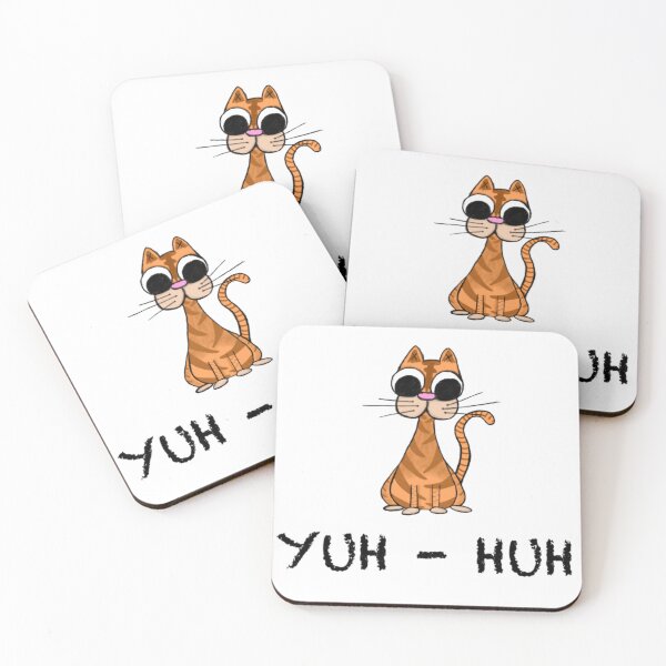 Item preview, Yuh - Huh Cat designed and sold by SheepishPokkii.