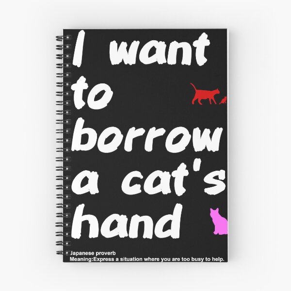 Item preview, I want to borrow a cat's hand designed and sold by Animal-Avenue.