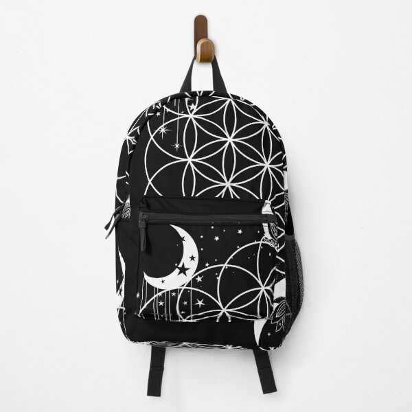 Item preview, seed of life and the crescent moon designed and sold by BlueSkyHealing.