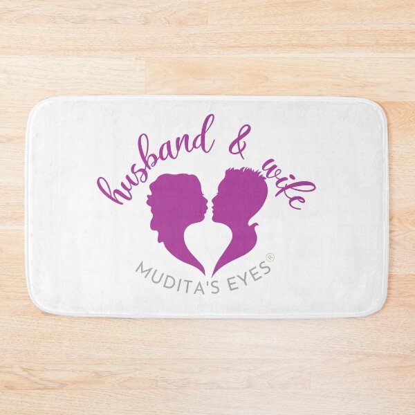 Item preview,  Colorful "Husband & Wife" Beautiful Wedding Proposal Sticker designed and sold by MuditasEyes.
