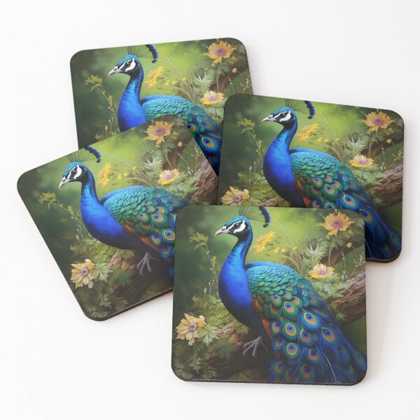 Item preview, Colourful Peacock Art designed and sold by PeteRascal.