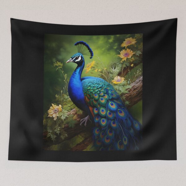 Item preview, Colourful Peacock Art designed and sold by PeteRascal.