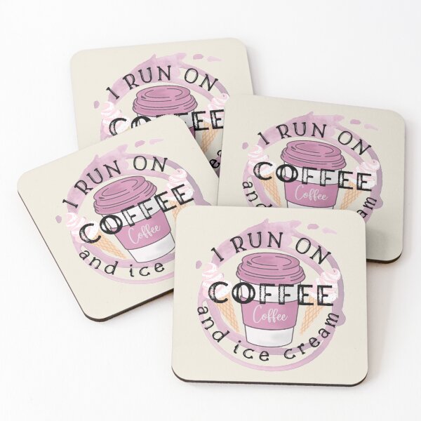 Item preview, Pink Coffee And Soft Whipped Ice Cream designed and sold by TrulyEpoque.