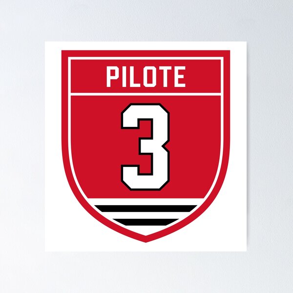 Item preview, Pilote #3 emblem designed and sold by Tarroi.