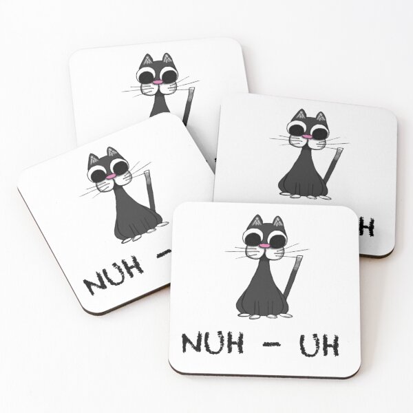 Item preview, Nuh - Uh Cat designed and sold by SheepishPokkii.