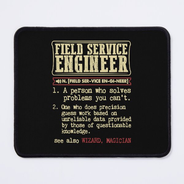 Item preview, Field Service Engineer Dictionary Term  designed and sold by StephenThomasy.