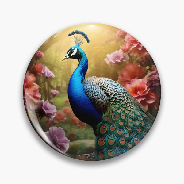 Item preview, Colourful Peacock Art designed and sold by PeteRascal.