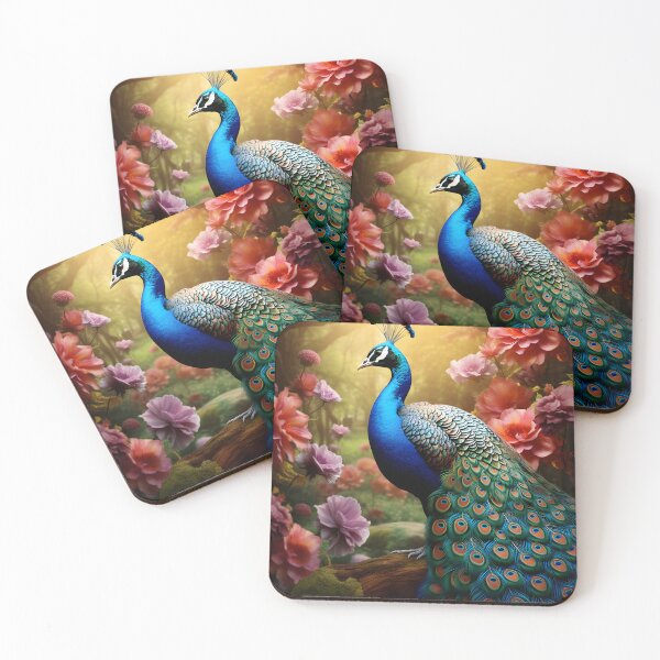 Item preview, Colourful Peacock Art designed and sold by PeteRascal.