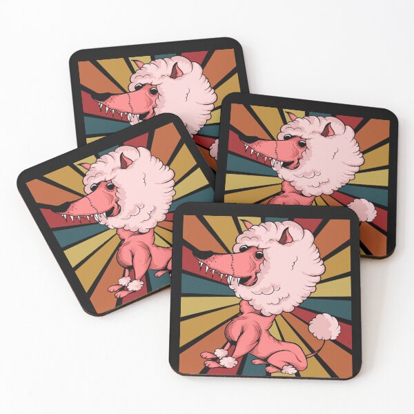 Item preview, Caniche retro designed and sold by Kuki-shop.