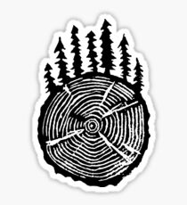 the wisdom is in the trees Sticker
