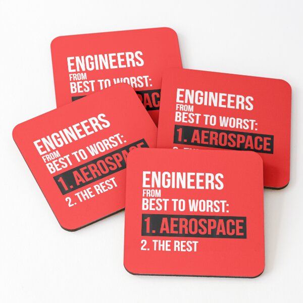 Item preview, Engineers From Best To Worst Aerospace Engineering designed and sold by StephenThomasy.