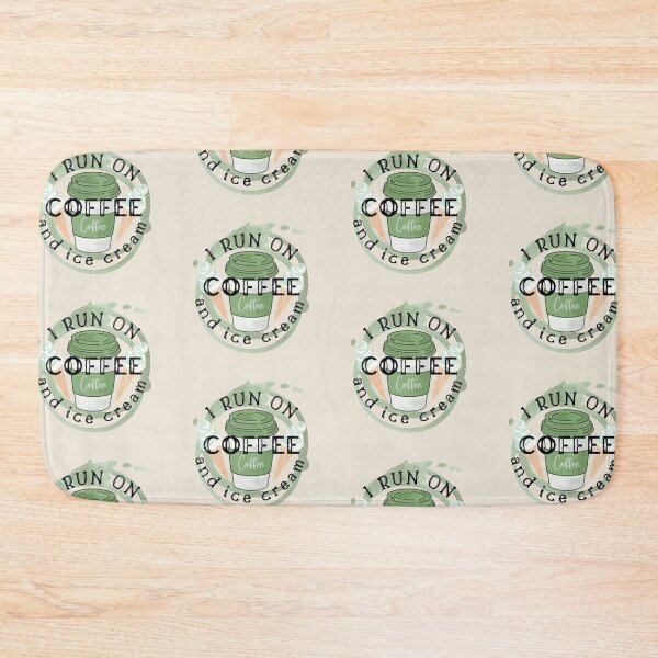 Item preview, Green Coffee And Soft Whipped Ice Cream designed and sold by TrulyEpoque.