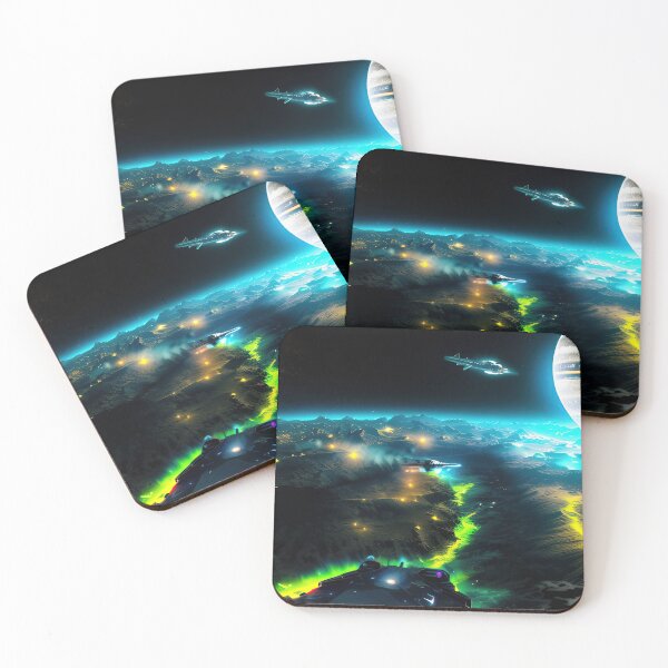Item preview, Exploring the celestial panorama of planets and the universe designed and sold by PixieDustAIArt.