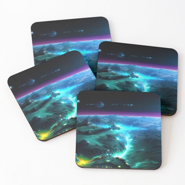 Item preview, Exploring the celestial panorama of planets and the universe designed and sold by PixieDustAIArt.