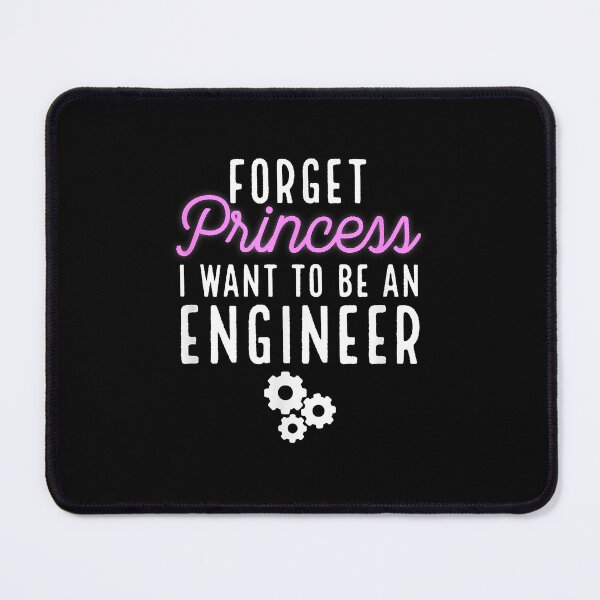 Item preview, orget Princess I Want to be An Engineer STEM Girls  designed and sold by StephenThomasy.
