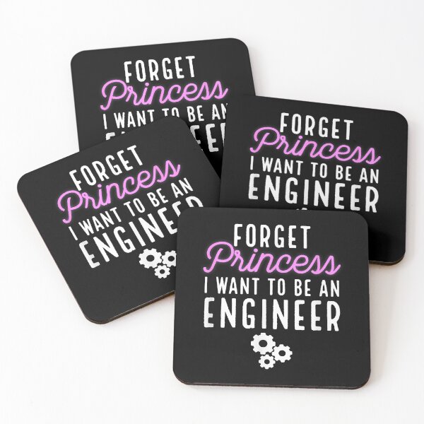 Item preview, orget Princess I Want to be An Engineer STEM Girls  designed and sold by StephenThomasy.