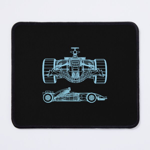 Item preview, Formula Racing Car Silhouette Mechanical Engineering draw designed and sold by StephenThomasy.