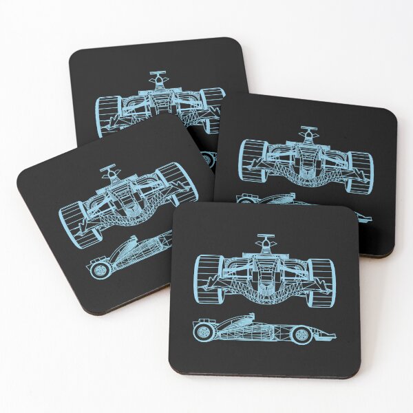 Item preview, Formula Racing Car Silhouette Mechanical Engineering draw designed and sold by StephenThomasy.