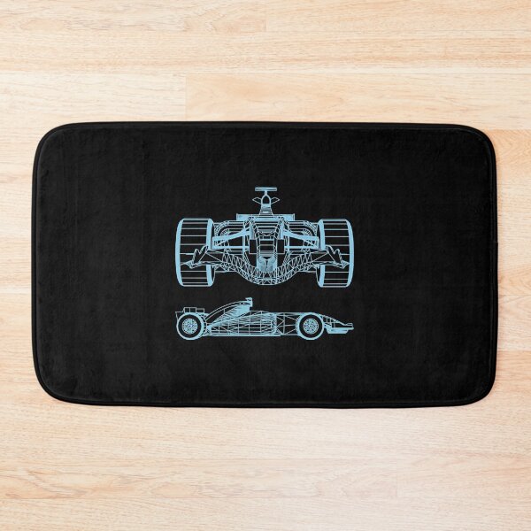 Item preview, Formula Racing Car Silhouette Mechanical Engineering draw designed and sold by StephenThomasy.
