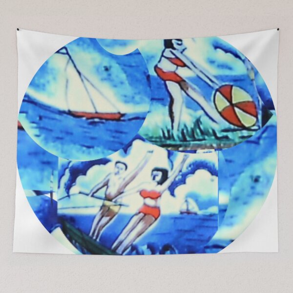 Item preview, reto water fun water skiing beach ball sailing boat designed and sold by thats2gay.