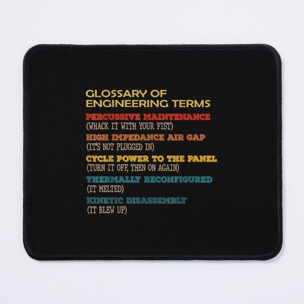 Item preview, Funny Glossary of Engineering Terms Classic Costume designed and sold by StephenThomasy.