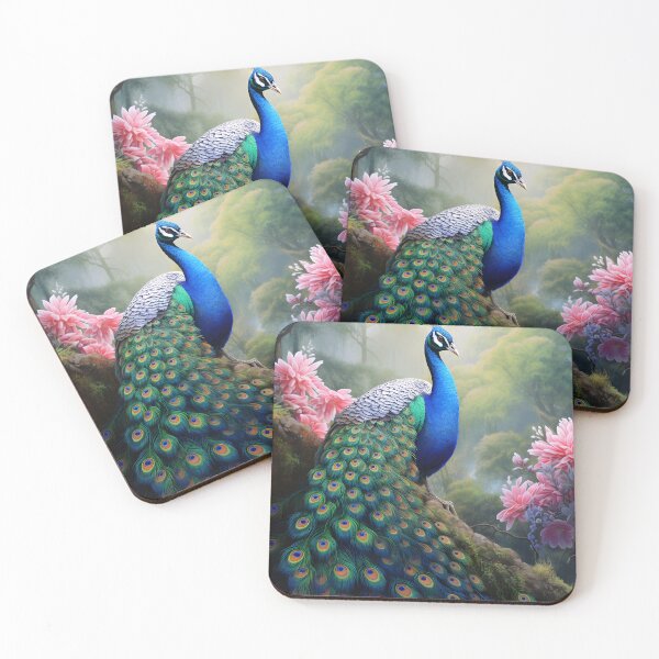 Item preview, Colourful Peacock Art designed and sold by PeteRascal.