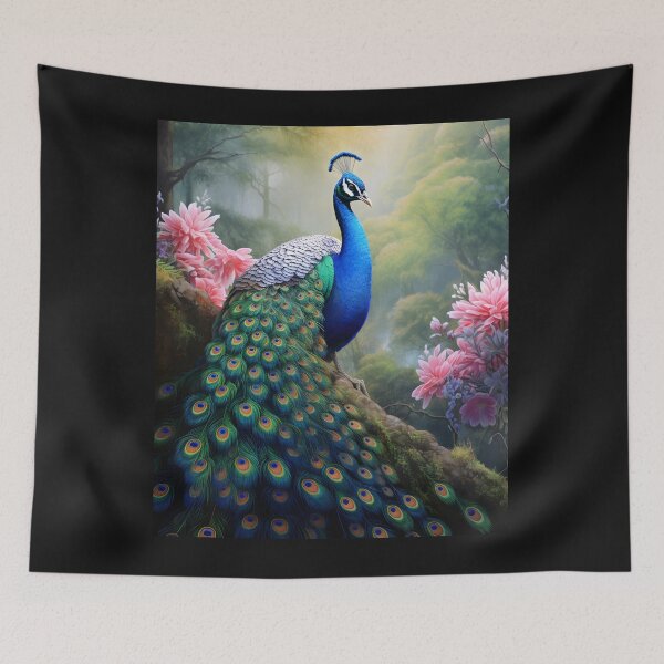 Item preview, Colourful Peacock Art designed and sold by PeteRascal.