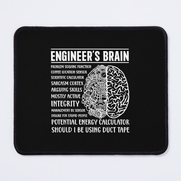 Item preview, Funny Process Engineer Men Engineering Gift Engineer's Brain designed and sold by StephenThomasy.