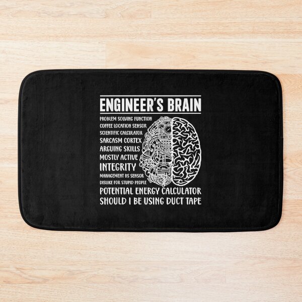 Item preview, Funny Process Engineer Men Engineering Gift Engineer's Brain designed and sold by StephenThomasy.