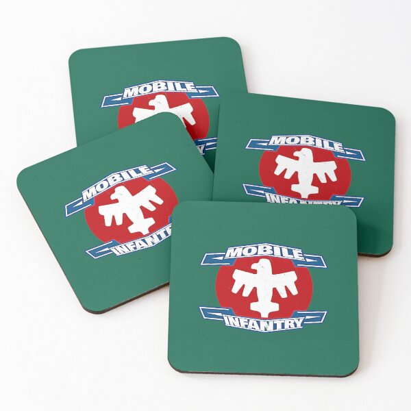 Item preview, Mobile Infantry logo inspired by Starship Troopers  designed and sold by GoldWishJewe.