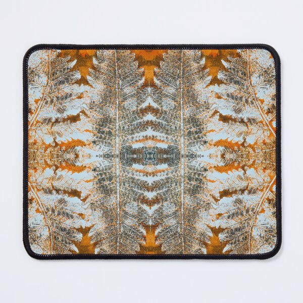 Item preview, Amber Fern Monoprint Pattern designed and sold by vallisrowe.