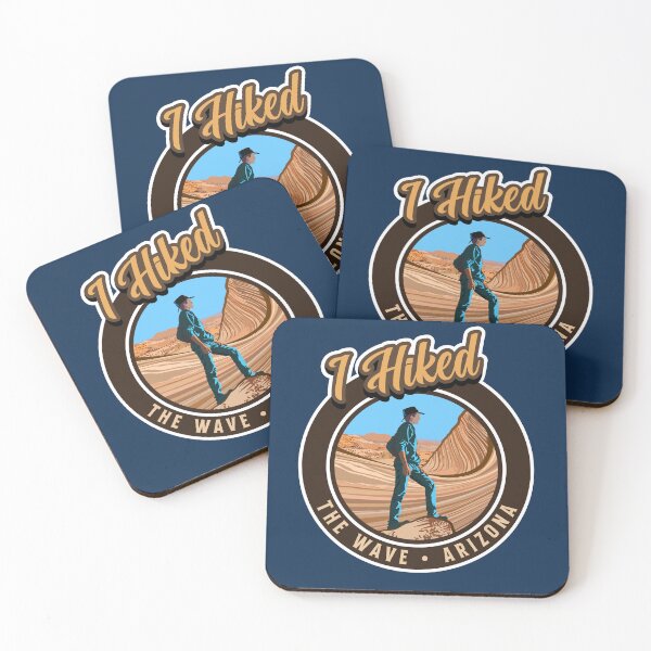 Item preview, I Hiked the Wave Arizona Hiker Design for Men designed and sold by SunNoonPark.