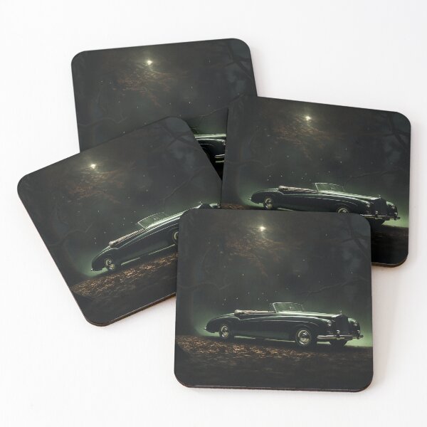 Item preview, Mysterious Vintage Car In The Night designed and sold by JohnCurtisv.