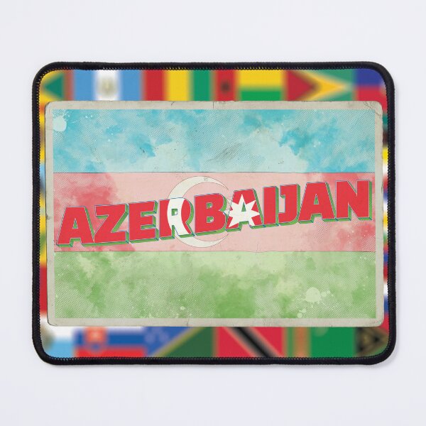 Item preview, Azerbaijan Vintage style retro souvenir designed and sold by DeveloperProp0.