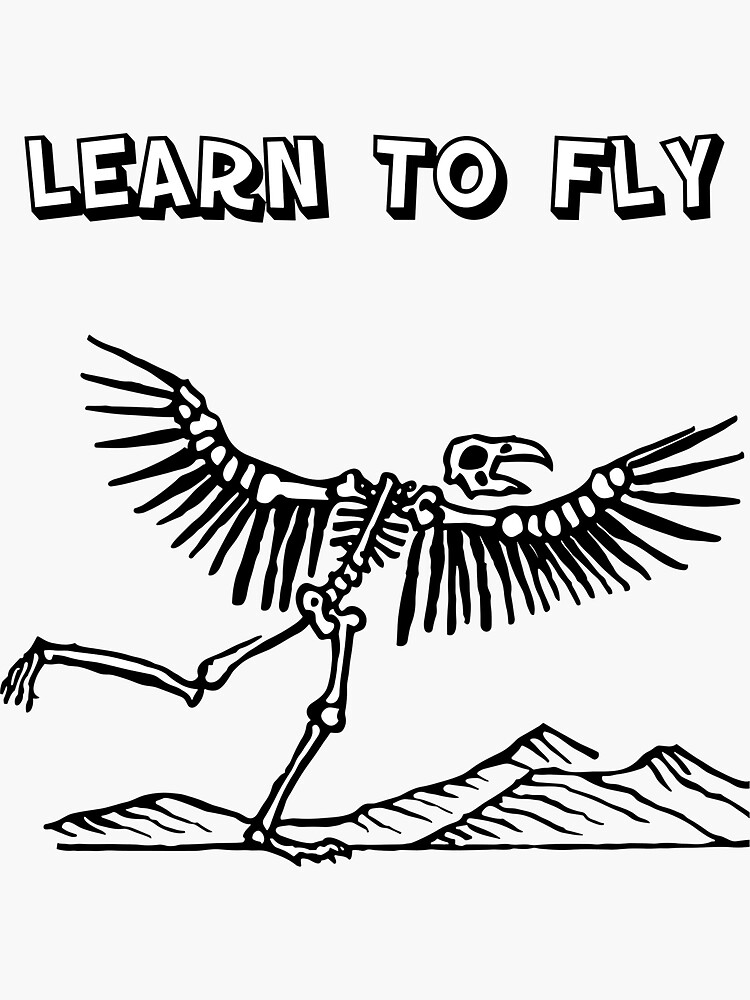 Learn to Fly 2 Penguin  Magnet for Sale by CloutDesigner