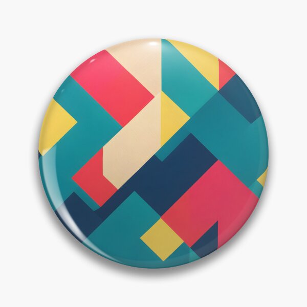 Item preview, Colorful Abstract Patern - Neoplasticism & Cubism designed and sold by ColorsoftNature.