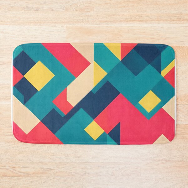 Item preview, Colorful Abstract Patern - Neoplasticism & Cubism designed and sold by ColorsoftNature.